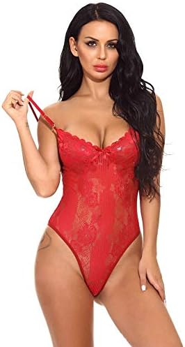 Viewk Sexy Lingerie Nightdress Lace Bodycon Suit Underwear Sleepwear Nightdress for Women