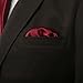 SelectedStyle 100% Pure Silk Pocket Square Solid Burgundy