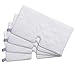 HIFROM 4pcs Replacement Washable Steam Mop Microfiber Cleaning Pads Household Duster Covers Replacement for Shark Pocket Steam Mop S3501 S3601 S3901 (Size :32x17cm)