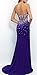 Harshori Sweetheart Corset Style Bodice Strapless Crystals Evening Gown