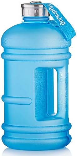 Half Gallon Water Jug | Dishwasher Safe BPA Free Material | Easy to Carry, Big Capacity, Reusable Large Water Bottle for Daily Hydration, Fitness, Gym, Lifestyle [Upgraded 1/2 Gallon - 2.2 Liter Jug]