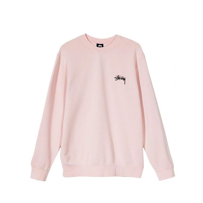 felpa stussy rosa cappuccio