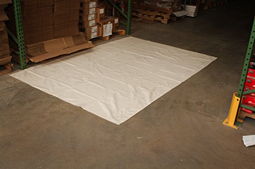 white painters tarp