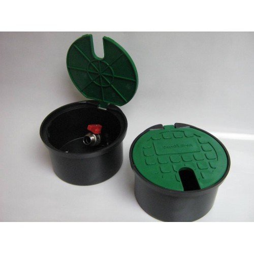 Scatola Valvole Rain Bird Rotonda Con Coperchio - Ideale Per Impianti Irrigazione, Pozzetti, Giardino - Foto 6