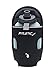 Fitletic 8-ounce Sport Water Bottle with Holster Attachable to Belts. No-Bite Cap Quick Hydration for Daily Running, Marathon, Triathlon