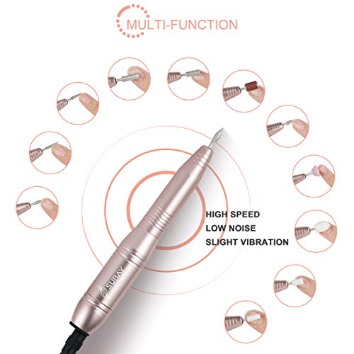 image for Subay Electric Nail Drill Pen Shape File Grinder Portable Easy to Oper
