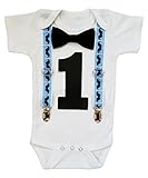 Noah's Boytique First Birthday Outfits for Baby Boys with Big Number One