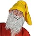 Alexanders Costumes Dwarf Hat, Yellow, One Size