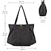 SMRITI Canvas Tote Bag for Women School Work Travel and Shopping – Black