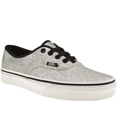 silver glitter vans uk