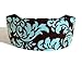 Bohemian Dandy Damask Soft Fabric Headband Hot CocoaTurquoise Cloth Headwrap
