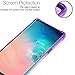 BAISRKE Galaxy S10 Plus Case, Shock Absorption Flexible TPU Soft Edge Bumper Anti-Scratch Rigid Slim Protective Cases Hard Plastic Back Cover for Galaxy S10 Plus - Blue Purple Gradient
