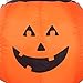 Homegear Halloween Decorations 4 Feet Inflatable Pumpkin/Ghost Combo LED Glow Light