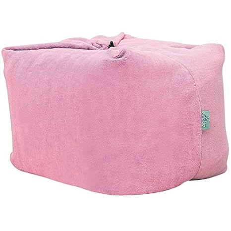 Amazon.com: Magic Puf rosa microfelpa 3 en 1 Otomano ...