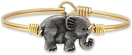 Elephant Bangle Bracelet for Women Made in USA