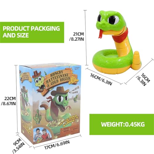 Pofeiya Electric Tricky and Scary Rattlesnake Toy 2024 Best