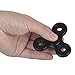 U-Goforst Spins Last 2Mins Fidget Spinner Ceramic Bearing Fidget Toy EDC with Gift Box- for Superior (Black)