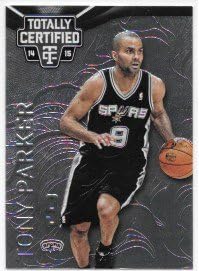 Tony Parker 2014-15 Totally Certified San Antonio Spurs Card #82