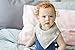 Baby Bandana Drool Bibs for Drooling and Teething - Hypoallergenic, Soft and Absorbent - 4 pack Bandana Bib Set for Boys and Girls by Bantik