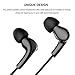 2 Pack Earbuds with Microphone, Vogek in Ear Headphones Wired Noise-isolating Stereo Earphones for Smasung, Android Smartphone and Any Devices with 3.5mm Portthumb 2