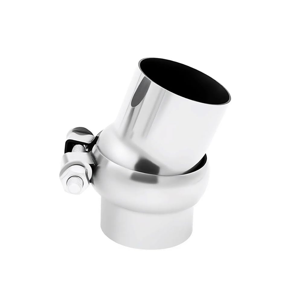 Photo 1 of 2.5 Inch 20 Degree Adjustable SS304 Stainless Steel Bend Tube Exhaust Elbow Pipe for Car Customized Modified Exhaust System