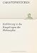 Einführung in die Hauptfragen der Philosophie