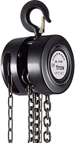 Paranco Manuale A Catena 1/2 Tonnellate - Sollevamento Sicuro Per Lavori - Foto 9