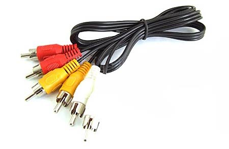 image for Mycarryingcase Audio Video RCA Composite AV Video Game Selector Switch