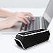 Portable Wireless Bluetooth Speaker - A1 (2017 New Design) 8 watt Wireless Speaker for Outdoor, Home, Car including Stereo Surround Sound Design, Heavy-duty, 24-hour Customer Support. (Black)