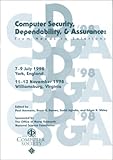 Computer Security, Dependability and Assurance : Postproceedings, CSDA, 1998, Ammann, Paul, 0769503373