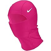 Nike Youth pro Therma FIT Hyperwarm Hood Balaclava Football (Vivid Pink)