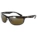 Ray-Ban Men's RB4265 Chromance Mirrored Polarized Rectangular Sunglasses