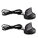 Kissmart Charger for Gear Fit 2 & Gear Fit 2 Pro, Replacement Charging Dock Cradle Cable Cord for Samsung Gear Fit 2 SM-R360, Gear Fit2 Pro SM-R365 Smart Watch [2Pack, 3.3ft/1m]