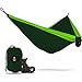 Lazy Monk 2 Person Hammock w/Tree Straps | Portable Foldable Parachute Double Hamock Outdoor, Travel, Camping | Hamaca para dos | Complete Two People Couple Patio Backyard Outside Hanging Swing Amaca