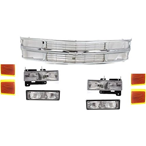 Click Here to See More Images Diften 114-C0423-X01 - New Kit Auto Body Repair Driver & Passenger Side Chevy Suburban LH RH K2500 1997