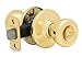 Kwikset 300T 3 CP RCL RCS BBPKG Tylo Bed/Bath Knob in Polished Brass