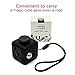 Fidget Cube Toys,Black and Blue Mini Cube Relieves Stress and Anxiety Attention Toy for Work/Class/Home 1.1 inch