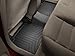 Weathertech Custom Fit FloorLiners for Toyota Highlander, Highlander, 2nd Row (441152), Black