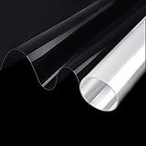 SW MEGICOLIM 4mil Clear Security and Safety Window Film Shatterproof Glass Protective Vinyl Adhesive UV Blocking Explosion-Pr