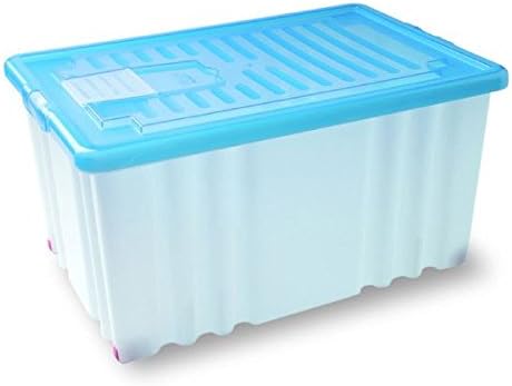Dem Caja plástico Funny 60 x 40 x 30 con Tapa Colores Surtidos: Amazon.es: Hogar