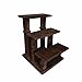 Furhaven Pet Stairs | Steady Paws Easy Multi-Step Pet Stairs Assist Ramp for Dogs & Cats, Brown, 3-Stepthumb 3