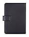 Travelambo RFID Blocking Leather Passport Holder Wallet Cover Case Wing Pocket(black)