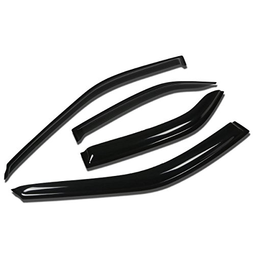 For Mitsubishi Mirage 4G 4pcs Tape-On Window Visor Deflector Rain Guard