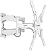 ONKRON TV Mount Full Motion Tilt Swivel Wall Bracket 35 to 60-Inch LED LCD Flat Panel TVs VESA up to 400 x 400 mm M5 White primary