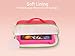 Vankyo 7 inch Tablet Sleeve Bag, Fits with MatrixPad Z1 Kids Tablet, iPad Mini 4 3 2 1, Galaxy Tab A 8.0 and Dragon Touch Y88X Plus/Y88X/M7 Kids Tablet, Pink