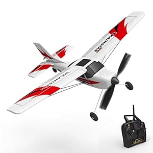 VOLANTEXRC RC Airplane Remote Control Airplane TrainStar Mini 2.4GHz RC Plane Ready to Fly with 2.4GHz Control, 6-Axis Gyro Easy to Fly for Beginners (761-1 RTF)