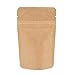 AwePackage Heavy Duty Kraft Paper Self Standing Resealable Zipper Pouch Bags (1 oz- 16 oz) - FDA and USDA compliant (50, 1 Oz)