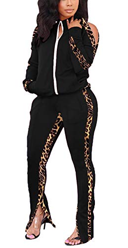 Sweat Suits Set Zipper Hoodies 