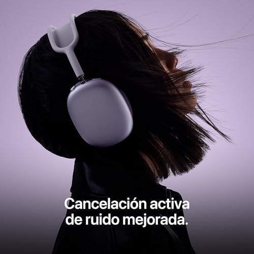 AirPods MAX 2. Auriculares inalámbricos Over-Ear, cancelación Activa de Ruido, Audio adaptativo, Audio Espacial Personalizado, Traducción en Tiempo Real - Azul