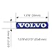 Alstickers! Insert in The Steering Wheel of The car Volvo Glossy 3D Sticker Aluminum-Polyurethane. Attention! Size 1.378
